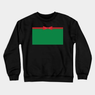 Green Red White Christmas Gift Wrap Crewneck Sweatshirt